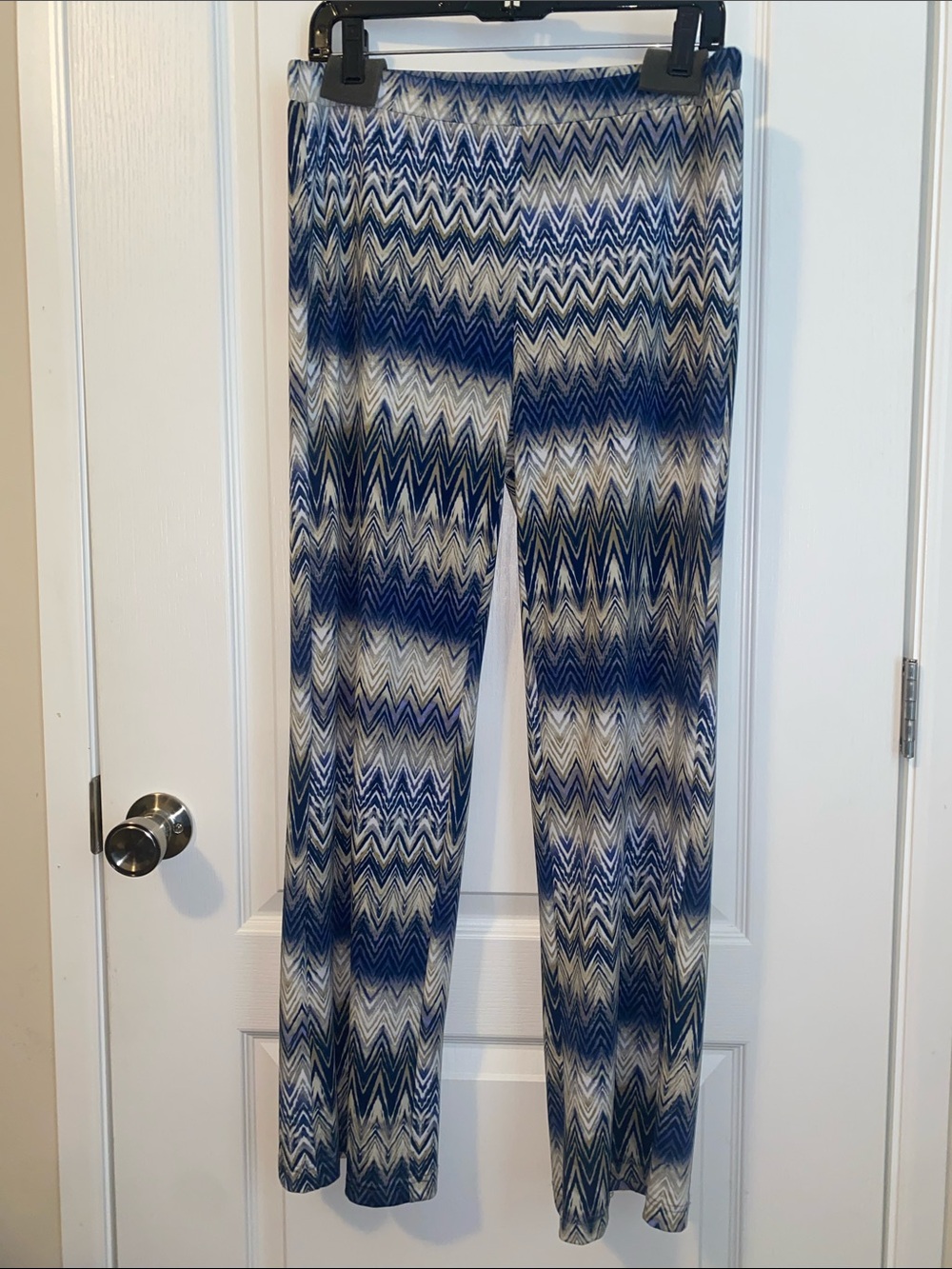 new directions Blue & White Trouser Pants